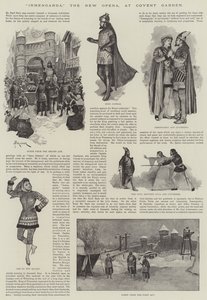 Irmengarda, de nieuwe opera, in Covent Garden